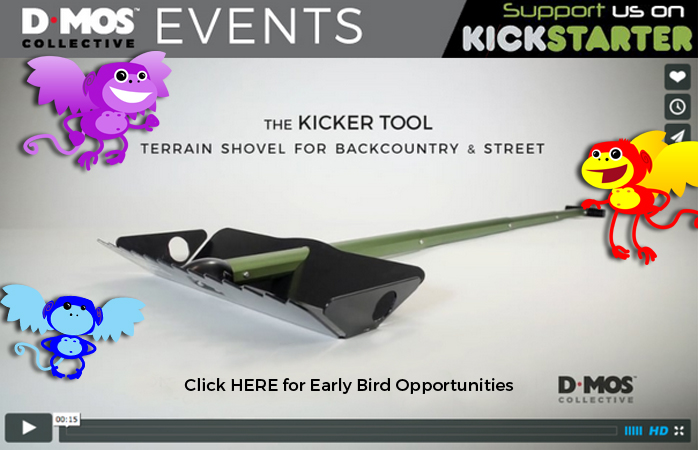 Amazing New Kicker Tool for Skiers, Snowboarders & Mountain Bikers