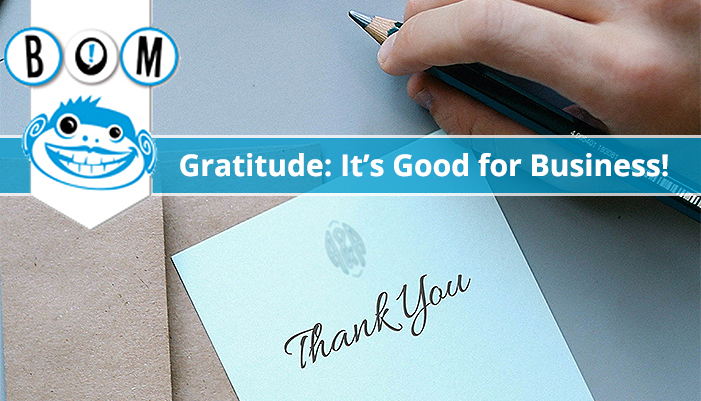 How Gratitude is Good for Your Business
