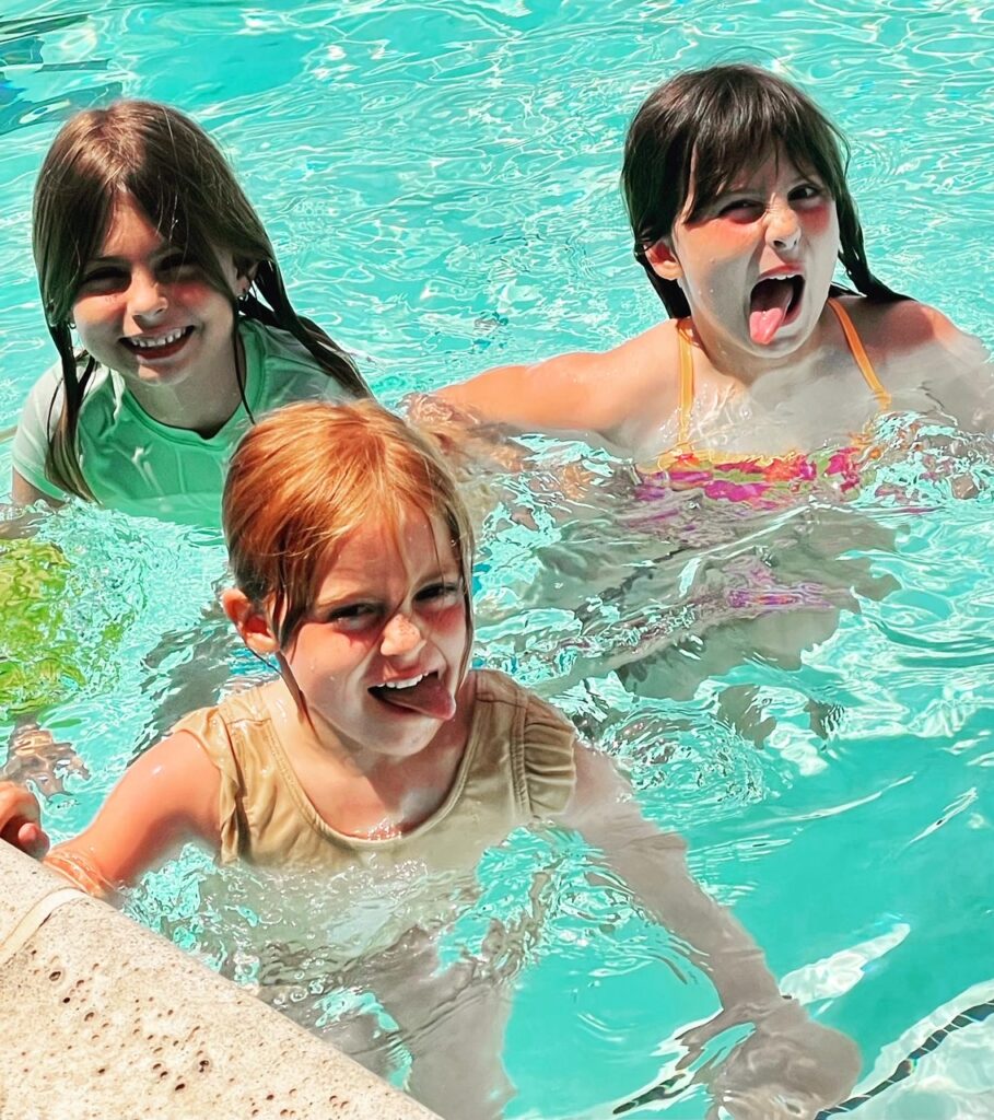 June Girls Swimming