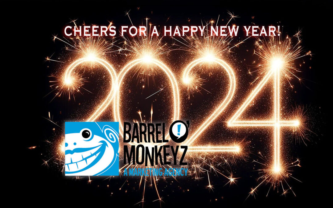 Happy New Year’s from Barrel O’Monkeyz!