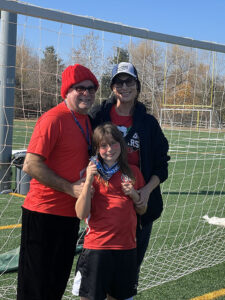 paul june soccer field with family
