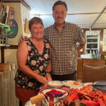 BOM's Matt McGovern and wife Kathy McGovern at "camp"