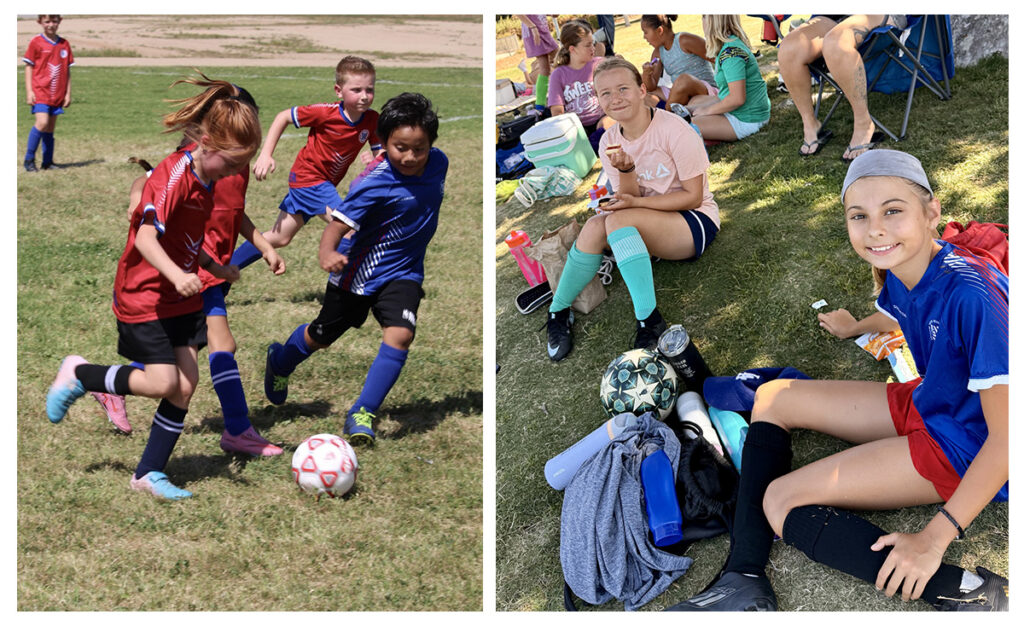 June Family Update - More soccer for the girls!