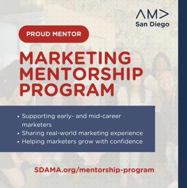 I’m grateful to be mentoring through #AMA San Diego’s 2026 Marketing Mentorship
Program, supporting marketers who are figuring out their next move, building
confidence, or stepping into bigger roles.
If that sounds like you — or someone you know — I encourage you to check it out
and apply before January 30🙌🏽👇
https://www.sdama.org/mentorship-program/

#AMASanDiego #MarketingMentorship #Marketing #BarrelOMonkeyz