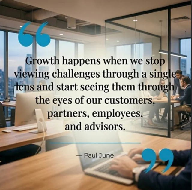 Growth only comes when we adopt the lens of our customers, partners, employees and advisors🫶🏽
Learn more about what we do at Barrel O'Monkeyz👉https://barrelomonkeyz.com

#BusinessLeadership #PerspectiveTaking #DecisionMaking #OrganizationalAlignment #MarketingStrategy #PaulJune