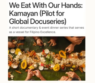 Support Sundoc Studios' Kickstarter campaign by giving them a follow! Here's the link to their campaign🙌🏽👇
https://www.kickstarter.com/projects/storiesbyleah/we-eat-with-our-hands-kamayan-pilot-for-global-docuseries?ref=nav_search&result=project&term=we%20eat%20with%20our%20hands&total_hits=1