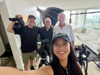 Had a great week with #Sundoc Studios, who hosted CRLJ’s video shoot in #PB😎