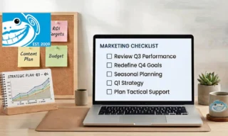 Barrel O’Monkeyz helps #brands prepare for Q4 #marketing campaigns and identify strategic gaps to prioritize in Q1—so next year’s marketing plan launches with clear #goals, stronger performance, and the right strategic and tactical support👊🏽
Read our latest👇 
https://barrelomonkeyz.com/q3-q4-marketing-strategy-checklist-for-finishing-strong-and-preparing-for-q1/